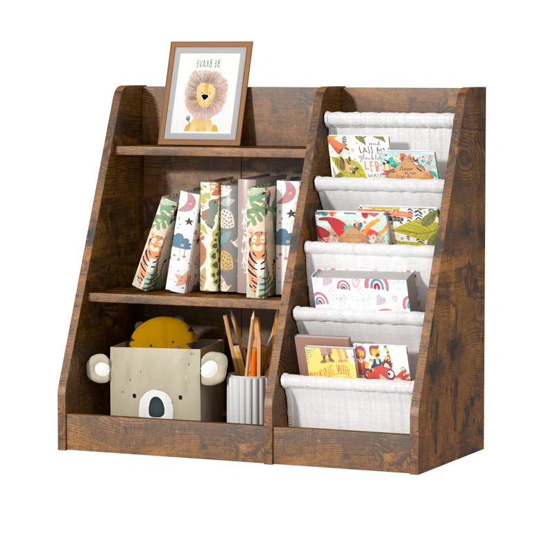 Maggiorina Kids Standard Bookcase, Storage Book Rack, Organizer Cabinet, Book Display