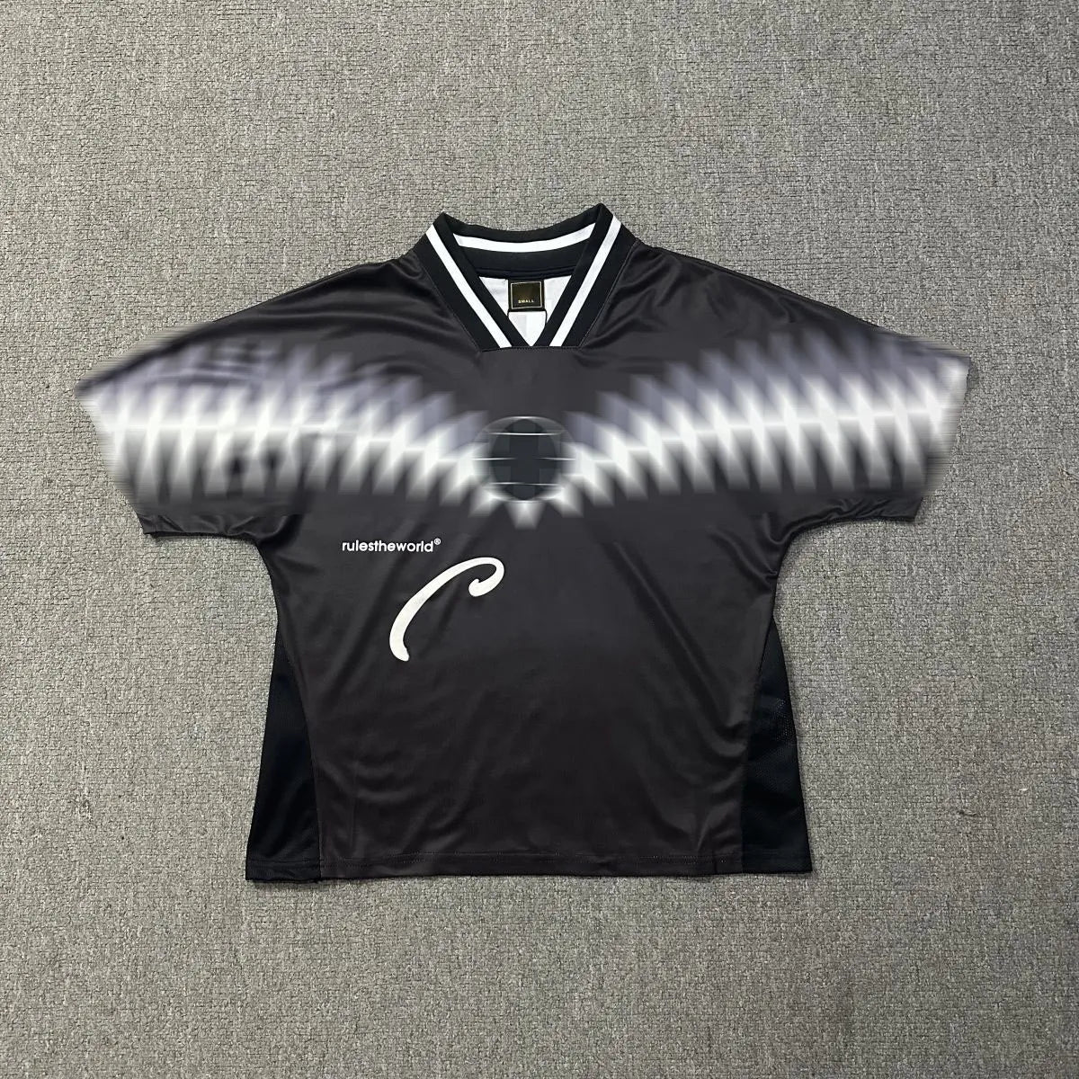 Designer Mens T-Shirt Digital Pattern Letter Print Vintage Sports Casual Soccer Jersey Y2K Shirts Summer Loose Short Sleeve Jerseys Tops Men