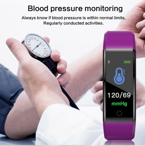 Fitness Smart Watch Activity Tracker Heart Rate For Women Men Oxygen