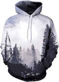 Unisex Hoodies 3D Print Galaxy Pullover Hooded Sweatshirt Hoodies with Big Pockets for Men, Teen Boy, Women