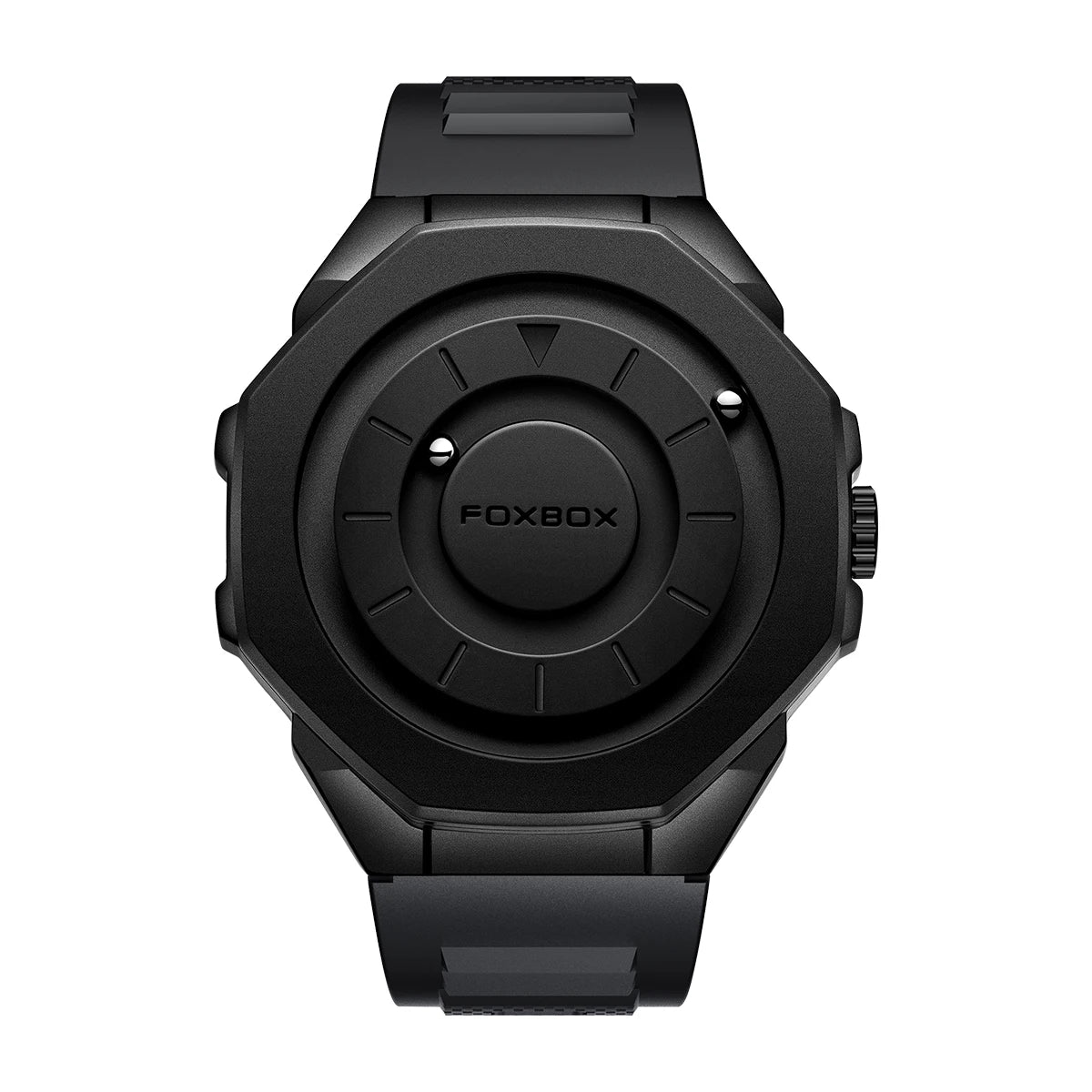 Fashion Casual Men'S Watch Silicone Waterproof Sports Quartz Wristwatches Luxury Rolling Magnetic Steel Ball Business Man Watch