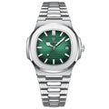 Luxury Watch for Man Waterproof Luminous Date Men Wristwatch Square Stainless Steel Business Men'S Quartz Watches Reloj